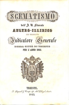 Scematismo dell'I. R. Litorale Austro-Illirico ed unitovi Indicatore generale della Città di Tr  · Str. 5