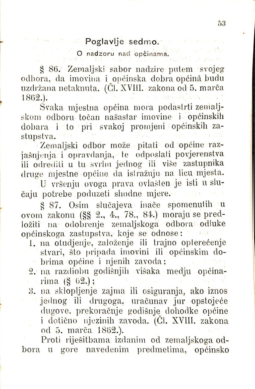Zbirka zakona potrebnih u javnom životu u Istri i druguda · Str. 67