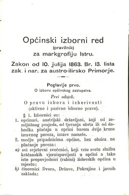 Zbirka zakona potrebnih u javnom životu u Istri i druguda · Str. 75