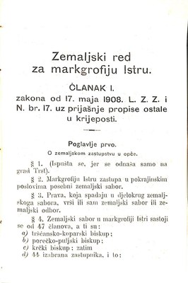 Zbirka zakona potrebnih u javnom životu u Istri i druguda · Str. 103