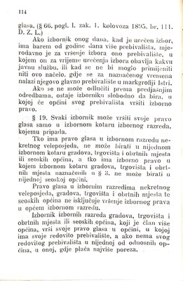 Zbirka zakona potrebnih u javnom životu u Istri i druguda · Str. 124
