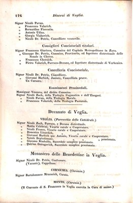 Scematismo dell'I. R. Litorale Austro-Illirico ed unitovi Indicatore generale della Città di Tr  · Str. 196