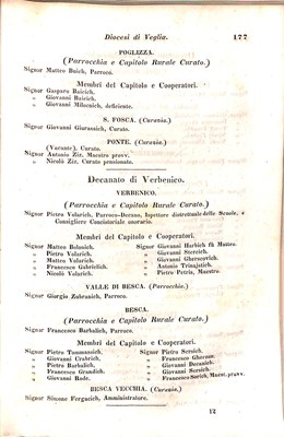 Scematismo dell'I. R. Litorale Austro-Illirico ed unitovi Indicatore generale della Città di Tr  · Str. 197