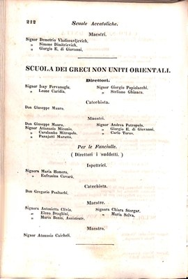 Scematismo dell'I. R. Litorale Austro-Illirico ed unitovi Indicatore generale della Città di Tr  · Str. 232