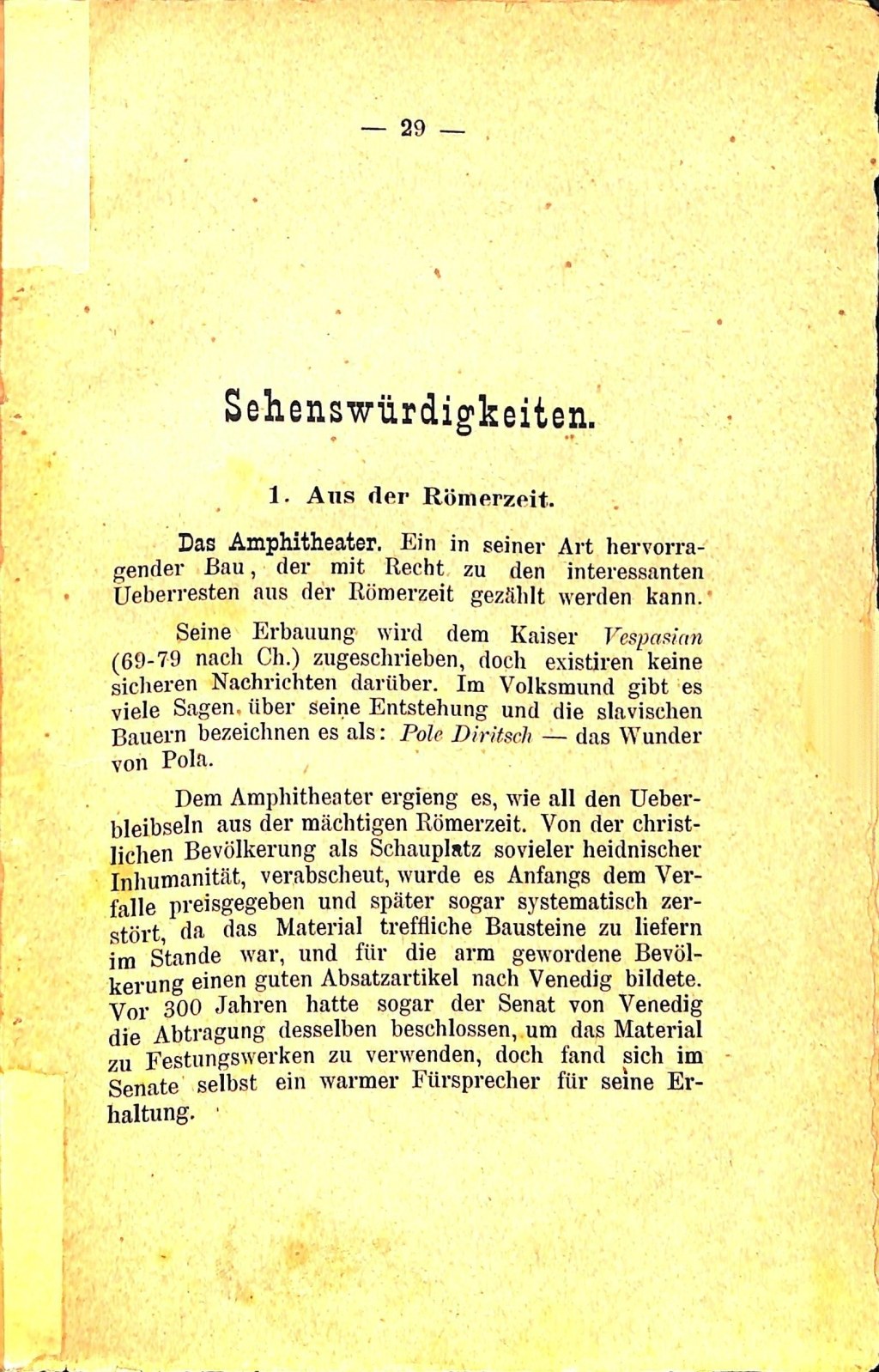 Führer für Pola und Umgebung · Str. 33