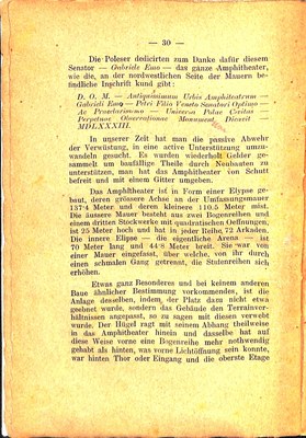 Führer für Pola und Umgebung · Str. 34