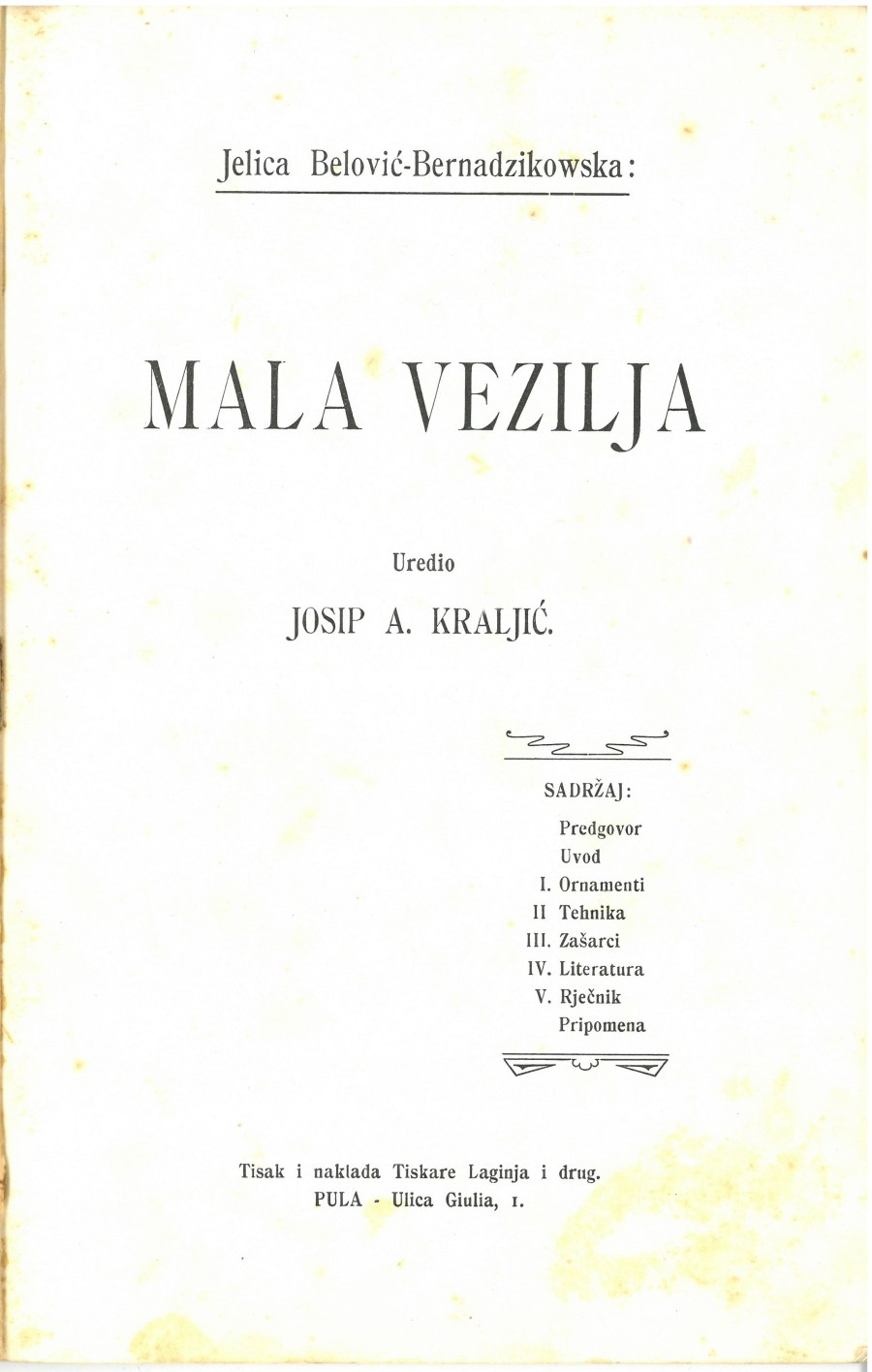 Mala vezilja · Str. 3