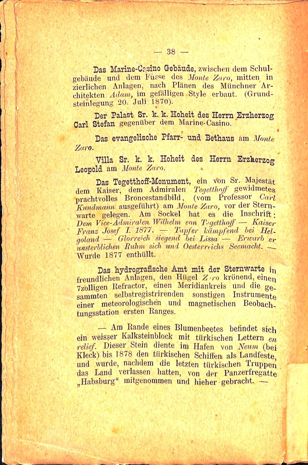 Führer für Pola und Umgebung · Str. 42