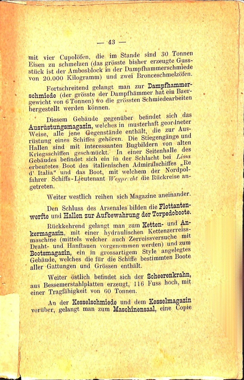 Führer für Pola und Umgebung · Str. 47