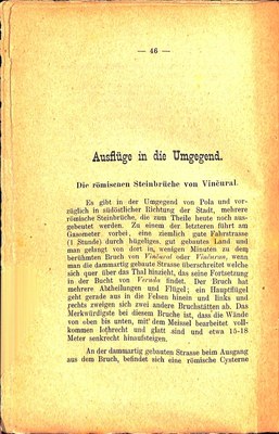 Führer für Pola und Umgebung · Str. 50