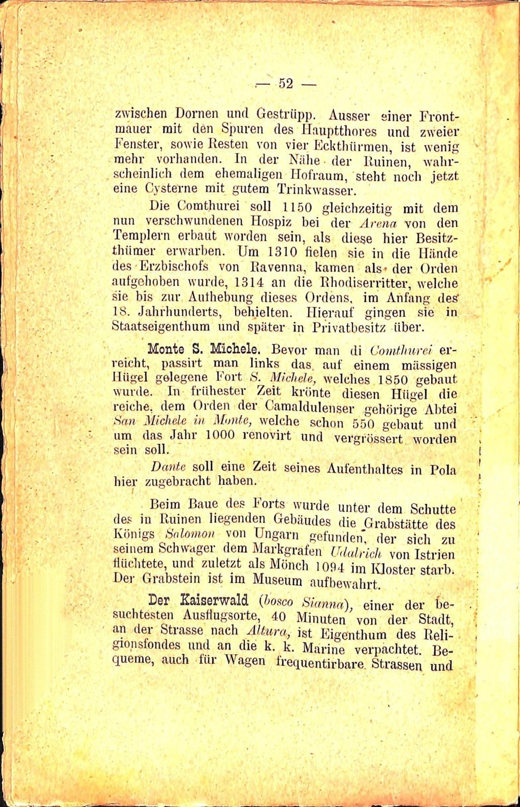 Führer für Pola und Umgebung · Str. 56