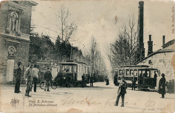 Pola : Viale S. Policarpo = St. Policarpo-Strasse
