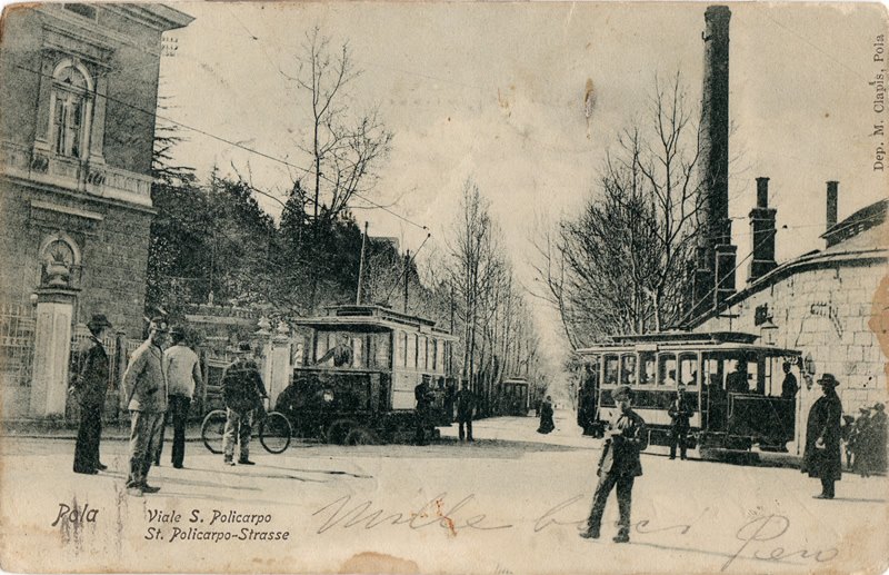 Pola : Viale S. Policarpo = St. Policarpo-Strasse