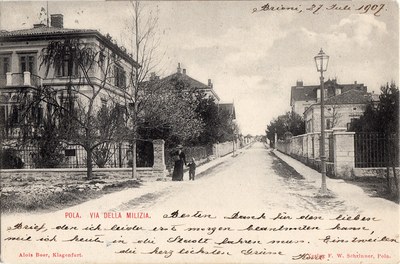 Pola : Via della Milizia