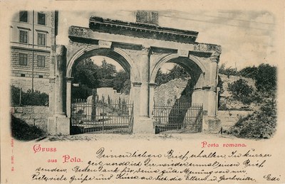 Gruss aus Pola : Porta romana