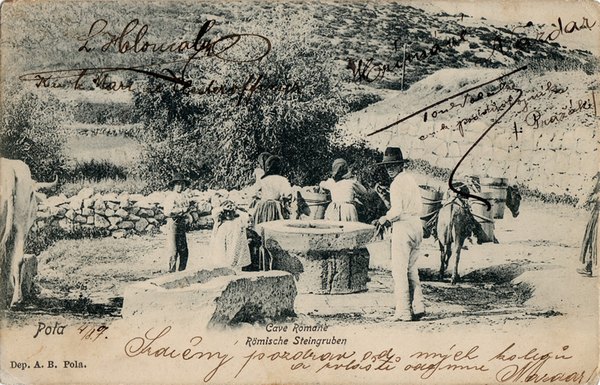 Pola : Cave Romane = Römische Steingruben
