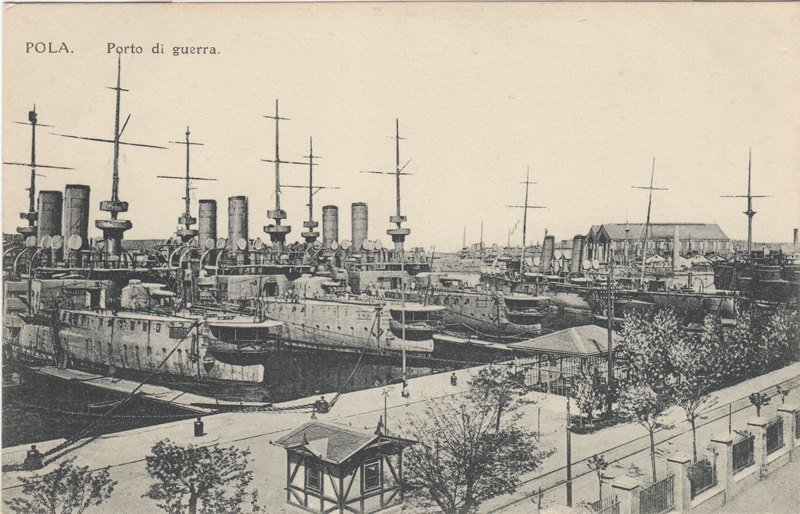 Pola : porto di guerra