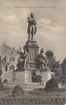 Pola : Tegetthoff-Denkmal = Monumento a Tegetthoff