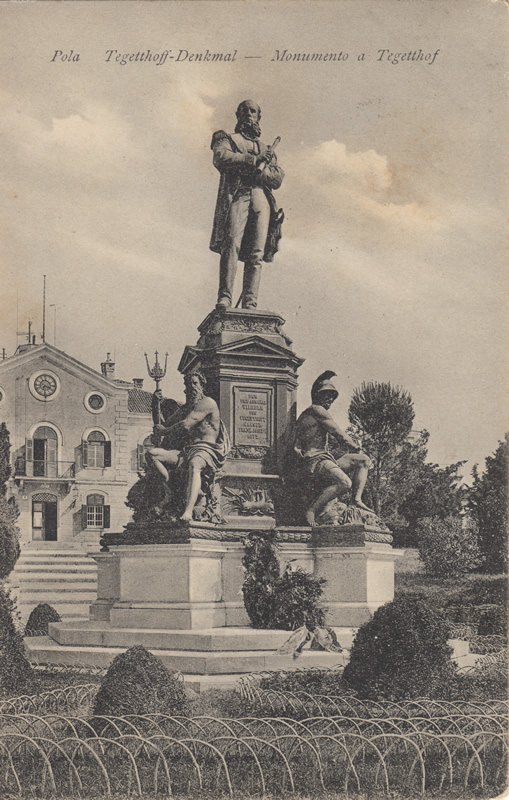 Pola : Tegetthoff-Denkmal = Monumento a Tegetthoff