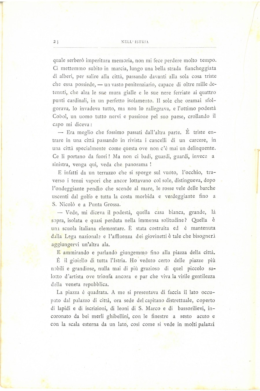 Nell'Istria : con quindici illustrazioni dal vero · Str. 24