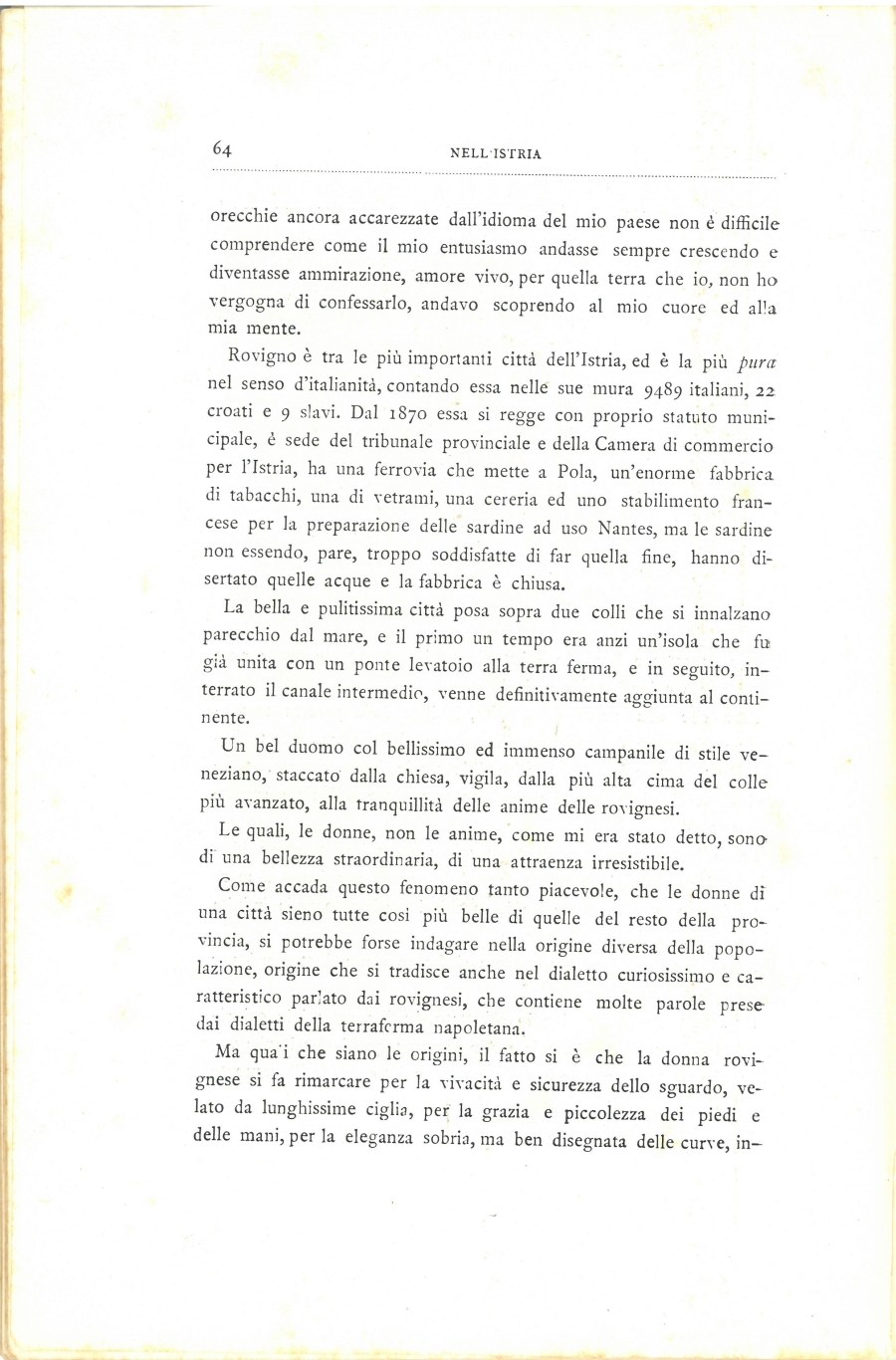 Nell'Istria : con quindici illustrazioni dal vero · Str. 64