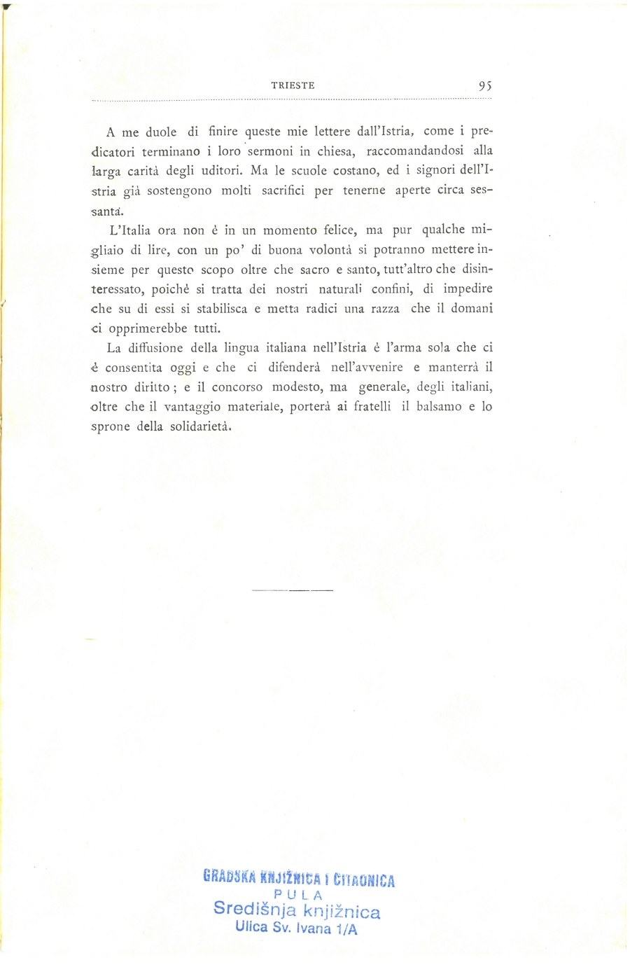 Nell'Istria : con quindici illustrazioni dal vero · Str. 95