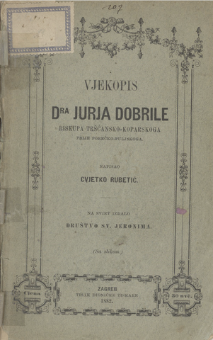 Vjekopis Jurja Dobrile