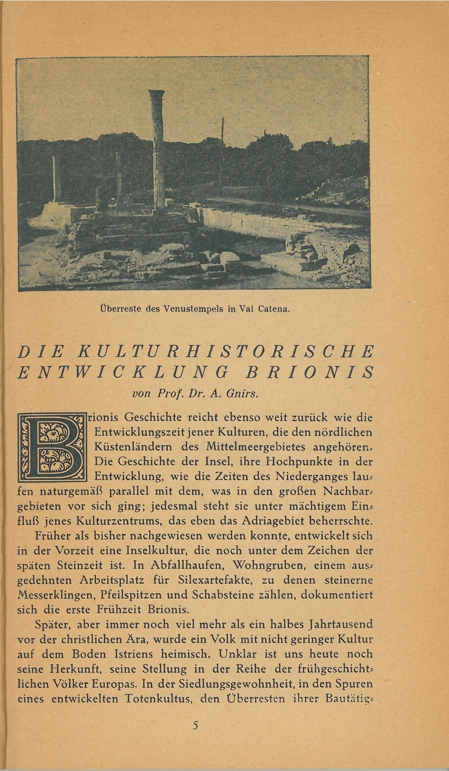Führer durch Brioni · Str. 7