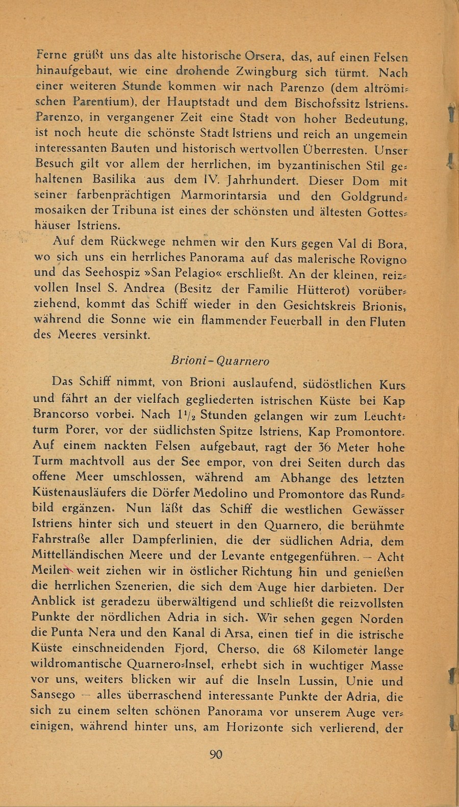 Führer durch Brioni · Str. 92
