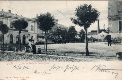 Pola : Piazza Serlio = Serlio-Platz