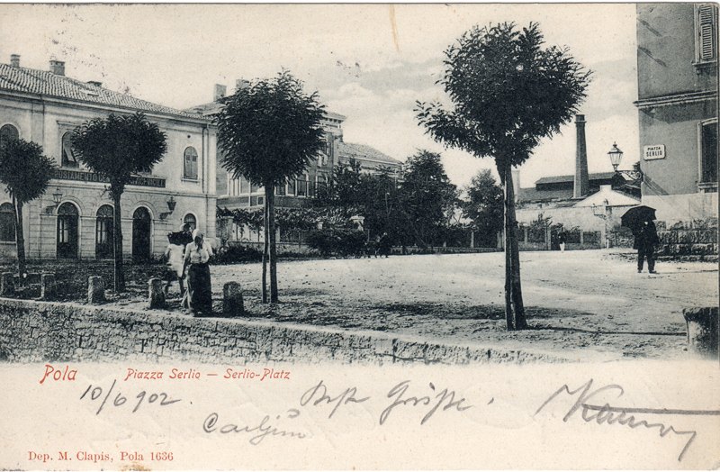Pola : Piazza Serlio = Serlio-Platz