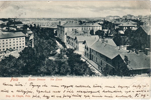 Pola : Lissa-Strasse = Via Lissa