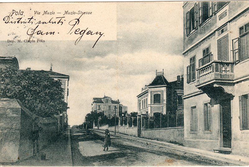 Pola : Via Muzio = Muzio-Strasse