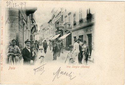 Pola : Via Sergia (Corso)