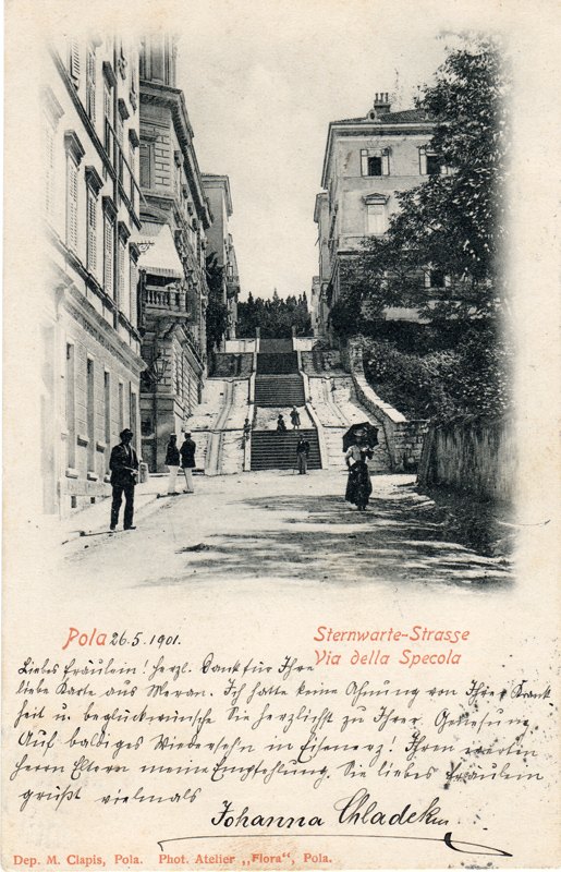 Pola : Sternwarte-Strasse = Via della Specola