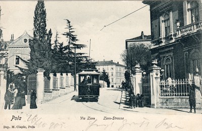 Pola : Via Zaro = Zaro-Strasse