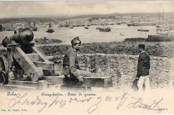 Pola : Kriegshafen = Porto di guerra