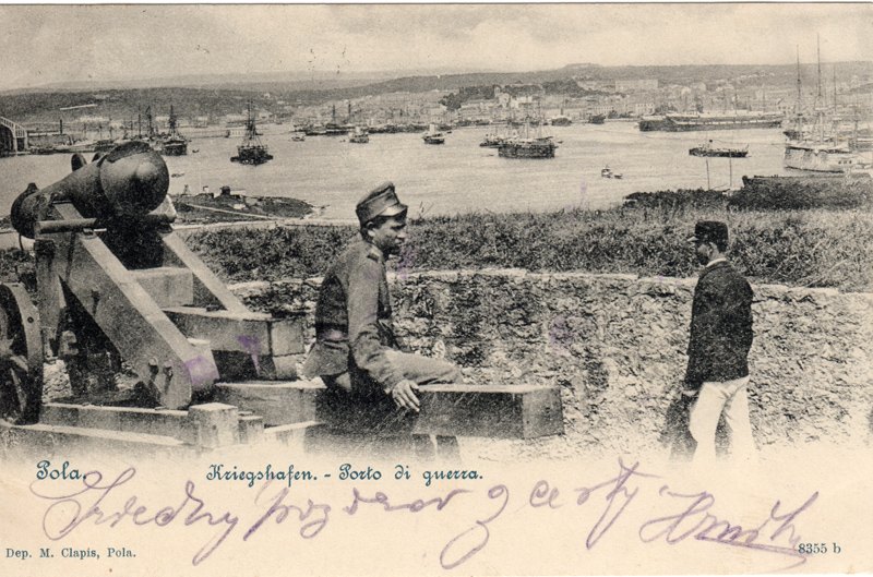 Pola : Kriegshafen = Porto di guerra