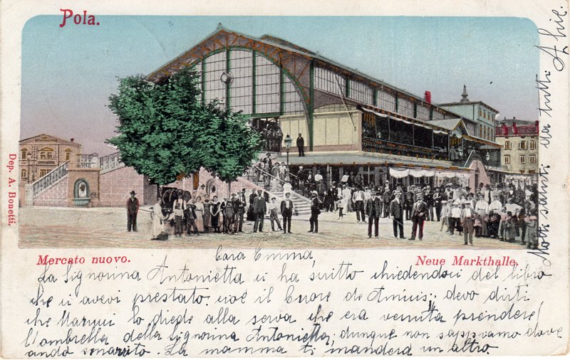 Pola : Mercato nuovo = Neue Markthalle