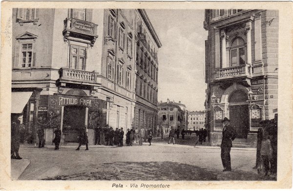 Pola : Via Promontore