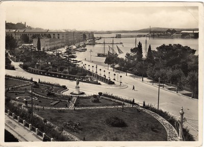 [Pola : il porto e giardini 