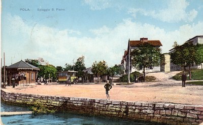 Pola : spiaggia S. Pietro