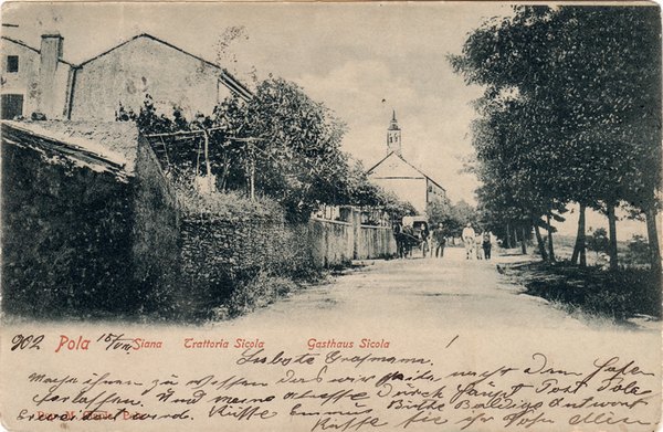 Pola : Siana : Trattoria Sicola = Gesthaus Sicola
