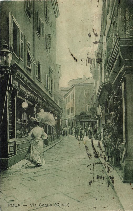 Pola : Via Sergia (Corso)