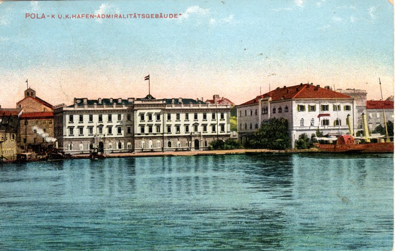 Pola : K. u. k. Hafen-Admiralitӓtsgebӓude
