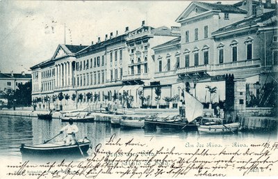 Gruss aus Pola : an der Riva = Un saluto da Pola : Riva