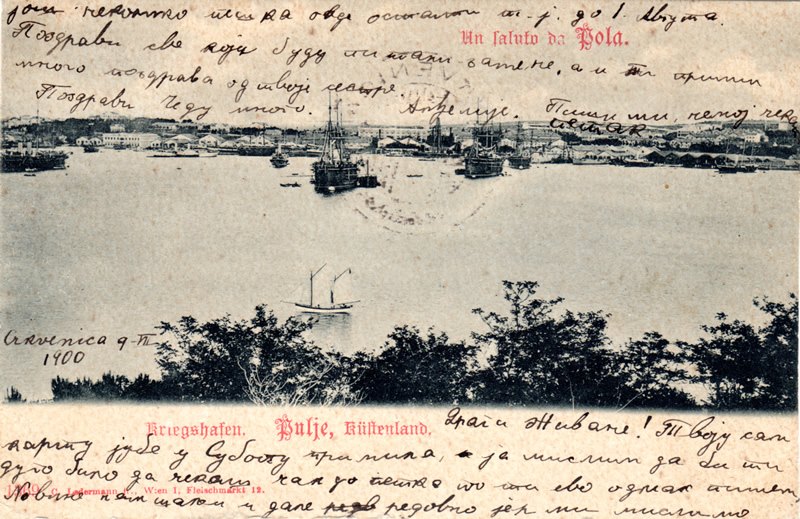 Pulje : Küstenland : un saluto da Pola : Kriegshafen