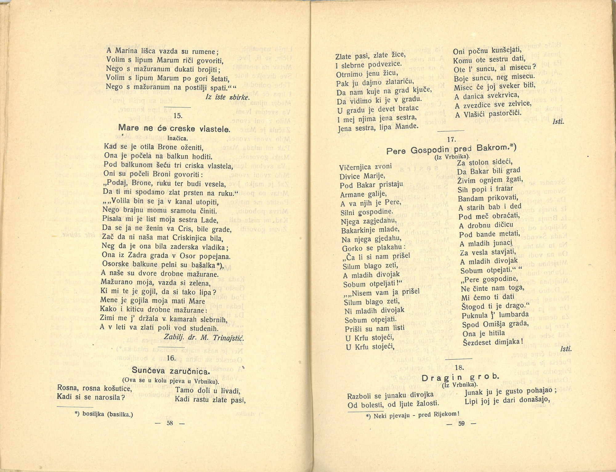 Istarske narodne pjesme · Str. 30