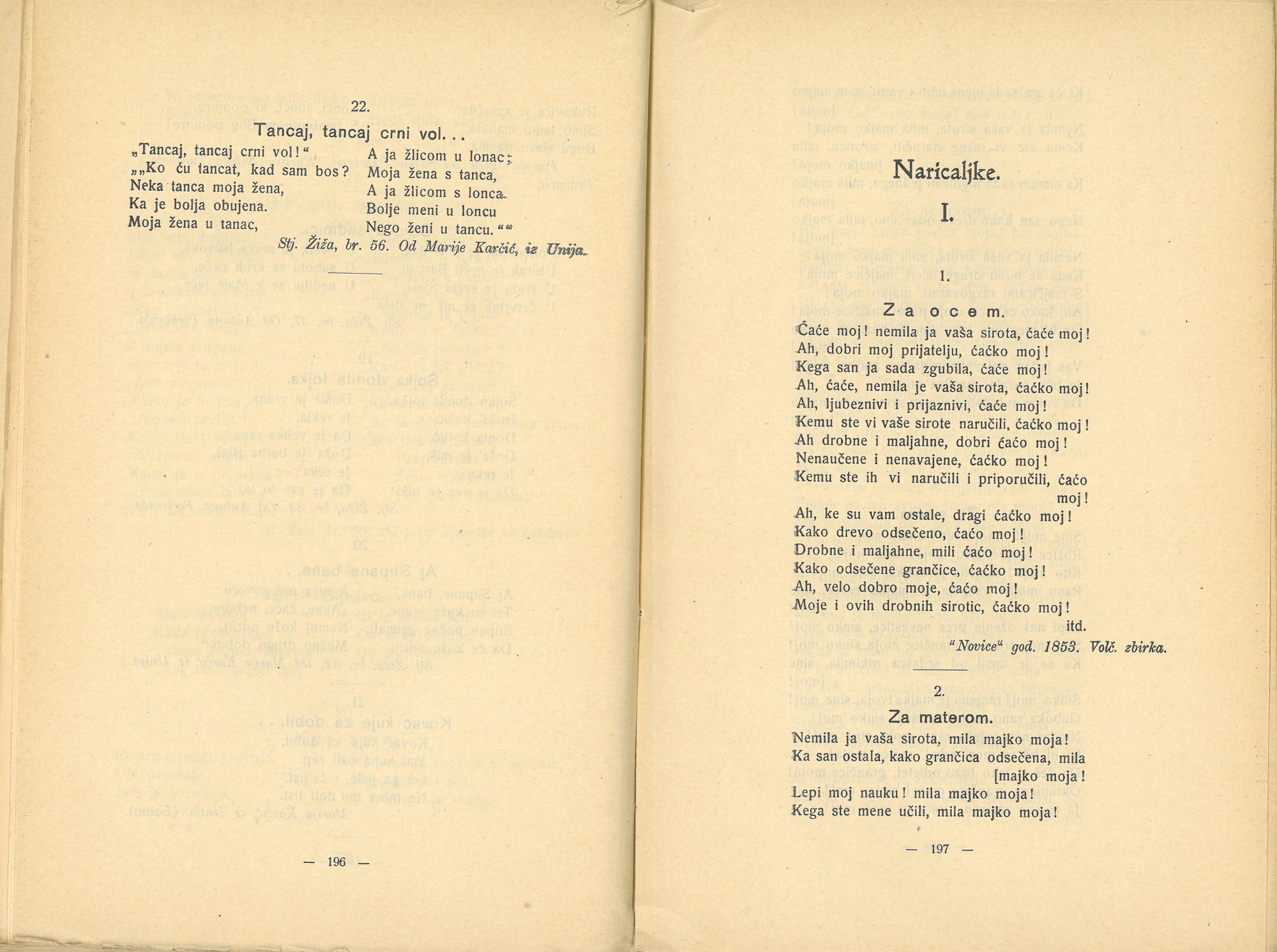 Istarske narodne pjesme · Str. 98